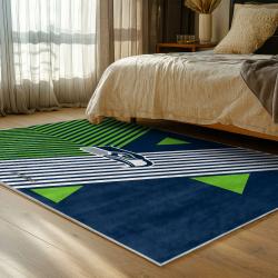 nfl seattle seahawks area rug non slip football carpet home decor gift idea for fans bedroom ss193