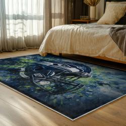 nfl seattle seahawks area rug non slip football carpet home decor gift idea for fans bedroom ss196