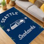nfl seattle seahawks area rug non slip football carpet home decor gift idea for fans living room ss107