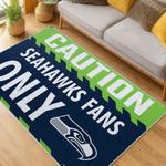 nfl seattle seahawks area rug non slip football carpet home decor gift idea for fans living room ss111