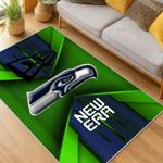 nfl seattle seahawks area rug non slip football carpet home decor gift idea for fans living room ss124
