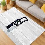 nfl seattle seahawks area rug non slip football carpet home decor gift idea for fans living room ss129
