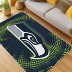 nfl seattle seahawks area rug non slip football carpet home decor gift idea for fans living room ss132