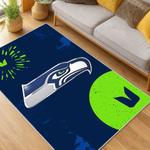 nfl seattle seahawks area rug non slip football carpet home decor gift idea for fans living room ss137