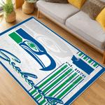 nfl seattle seahawks area rug non slip football carpet home decor gift idea for fans living room ss140