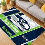 nfl seattle seahawks area rug non slip football carpet home decor gift idea for fans living room ss142