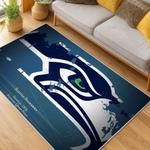nfl seattle seahawks area rug non slip football carpet home decor gift idea for fans living room ss143