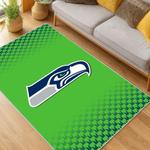 nfl seattle seahawks area rug non slip football carpet home decor gift idea for fans living room ss157
