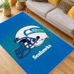 nfl seattle seahawks area rug non slip football carpet home decor gift idea for fans living room ss165