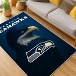 nfl seattle seahawks area rug non slip football carpet home decor gift idea for fans living room ss177