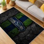 nfl seattle seahawks area rug non slip football carpet home decor gift idea for fans living room ss179