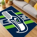 nfl seattle seahawks area rug non slip football carpet home decor gift idea for fans living room ss195