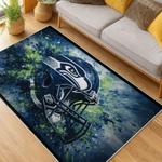 nfl seattle seahawks area rug non slip football carpet home decor gift idea for fans living room ss196
