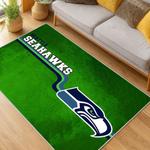 nfl seattle seahawks area rug non slip football carpet home decor gift idea for fans living room ss200