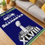nfl seattle seahawks area rug non slip football carpet home decor gift idea for fans living room ss211