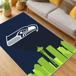 nfl seattle seahawks area rug non slip football carpet home decor gift idea for fans living room ss214