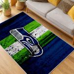 nfl seattle seahawks area rug non slip football carpet home decor gift idea for fans living room ss217