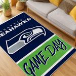 nfl seattle seahawks area rug non slip football carpet home decor gift idea for fans living room ss218