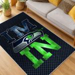 nfl seattle seahawks area rug non slip football carpet home decor gift idea for fans living room ss96