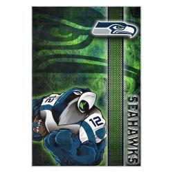 nfl seattle seahawks area rug non slip football carpet home decor gift idea for fans ss102