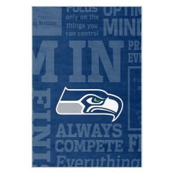 nfl seattle seahawks area rug non slip football carpet home decor gift idea for fans ss105