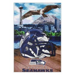 nfl seattle seahawks area rug non slip football carpet home decor gift idea for fans ss108
