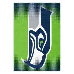 nfl seattle seahawks area rug non slip football carpet home decor gift idea for fans ss110