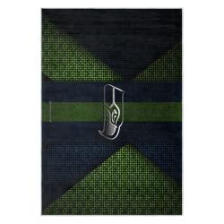 nfl seattle seahawks area rug non slip football carpet home decor gift idea for fans ss113