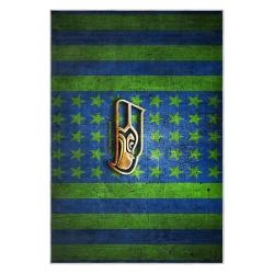 nfl seattle seahawks area rug non slip football carpet home decor gift idea for fans ss122