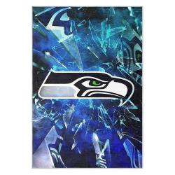 nfl seattle seahawks area rug non slip football carpet home decor gift idea for fans ss127
