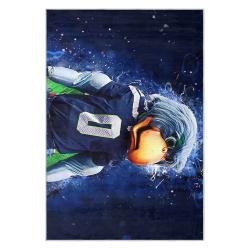 nfl seattle seahawks area rug non slip football carpet home decor gift idea for fans ss138