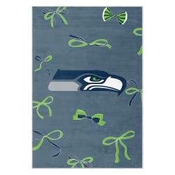 nfl seattle seahawks area rug non slip football carpet home decor gift idea for fans ss139