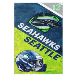 nfl seattle seahawks area rug non slip football carpet home decor gift idea for fans ss146
