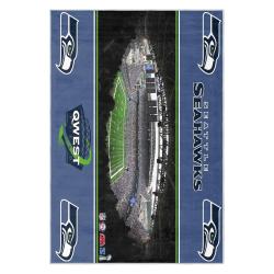 nfl seattle seahawks area rug non slip football carpet home decor gift idea for fans ss167