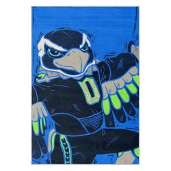 nfl seattle seahawks area rug non slip football carpet home decor gift idea for fans ss171