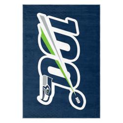 nfl seattle seahawks area rug non slip football carpet home decor gift idea for fans ss182