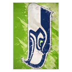 nfl seattle seahawks area rug non slip football carpet home decor gift idea for fans ss183