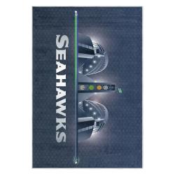 nfl seattle seahawks area rug non slip football carpet home decor gift idea for fans ss207