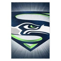 nfl seattle seahawks area rug non slip football carpet home decor gift idea for fans ss213