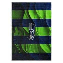 nfl seattle seahawks area rug non slip football carpet home decor gift idea for fans ss219