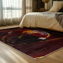 nfl washington commanders area rug non slip football carpet home decor gift idea for fans bedroom wscd102