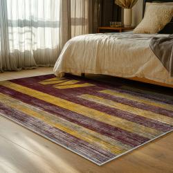nfl washington commanders area rug non slip football carpet home decor gift idea for fans bedroom wscd105