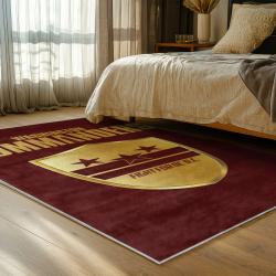 nfl washington commanders area rug non slip football carpet home decor gift idea for fans bedroom wscd129