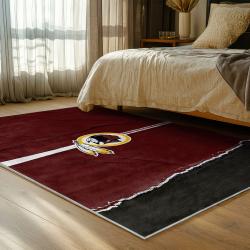 nfl washington commanders area rug non slip football carpet home decor gift idea for fans bedroom wscd139