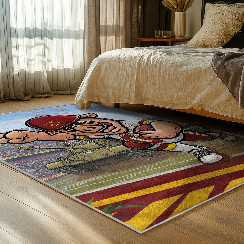 NFL Washington Commanders Area Rug Non-slip Football Carpet Home Decor Gift Idea For Fans WSCD182 1 nfl washington commanders area rug non slip football carpet home decor gift idea for fans bedroom wscd182