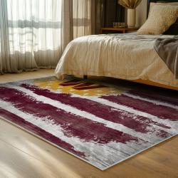 nfl washington commanders area rug non slip football carpet home decor gift idea for fans bedroom wscd205