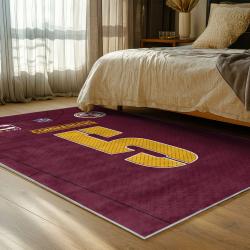 nfl washington commanders area rug non slip football carpet home decor gift idea for fans bedroom wscd227