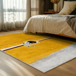 nfl washington commanders area rug non slip football carpet home decor gift idea for fans bedroom wscd241