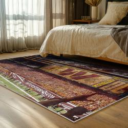 nfl washington commanders area rug non slip football carpet home decor gift idea for fans bedroom wscd253