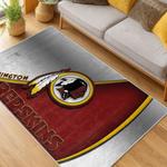 nfl washington commanders area rug non slip football carpet home decor gift idea for fans living room wscd108